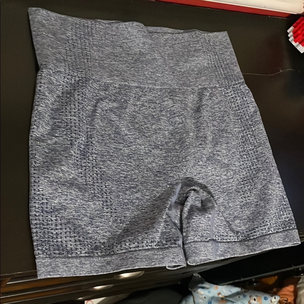 🎉NWOT! Women's Blue Gray High-Waisted Shorts